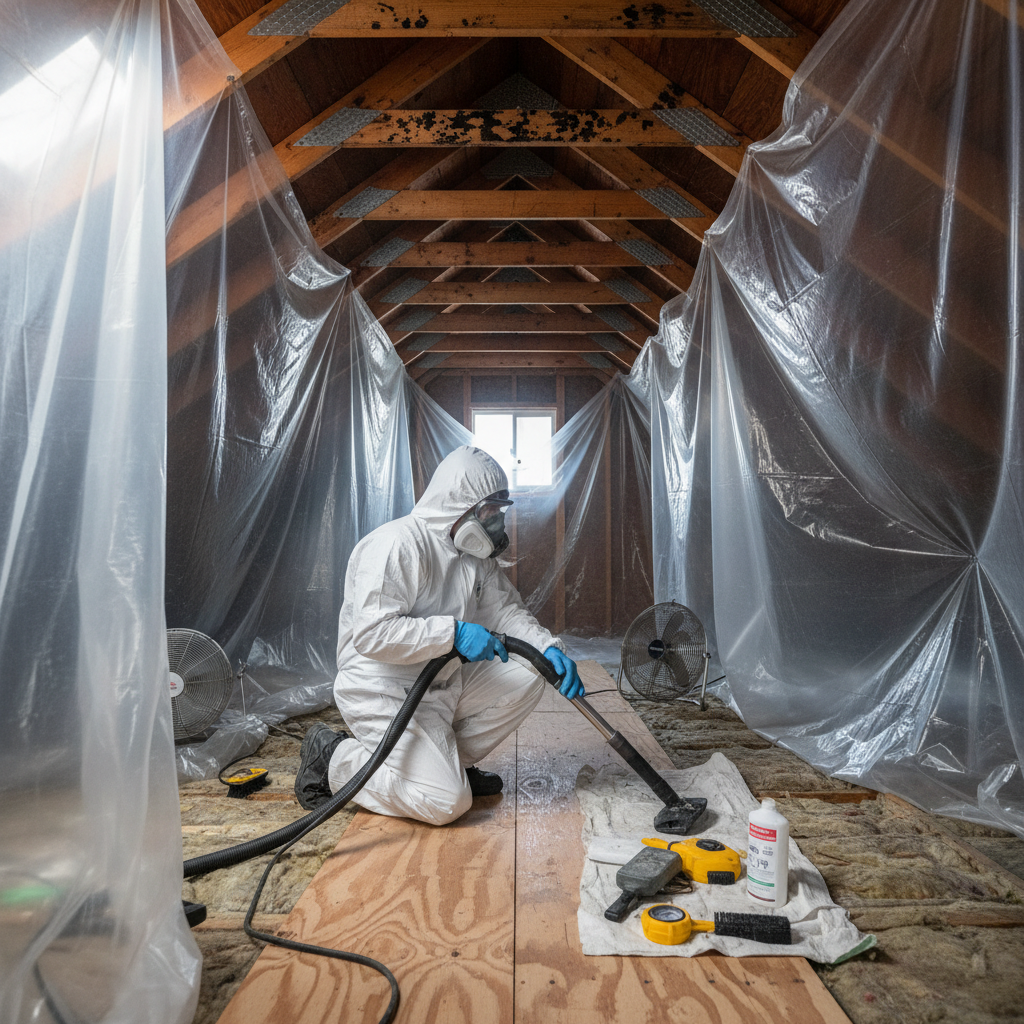 Attic Mold Remediation