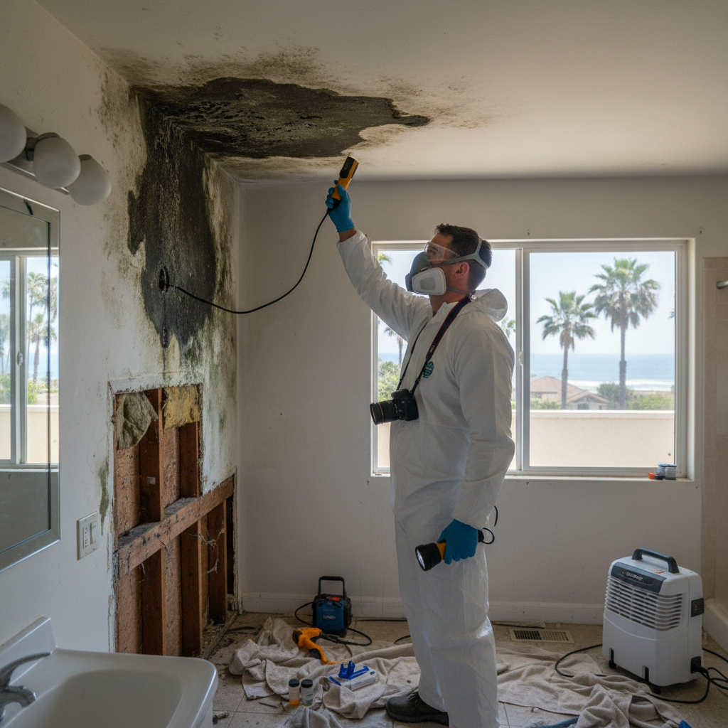 Mold Inspection in Oceanside