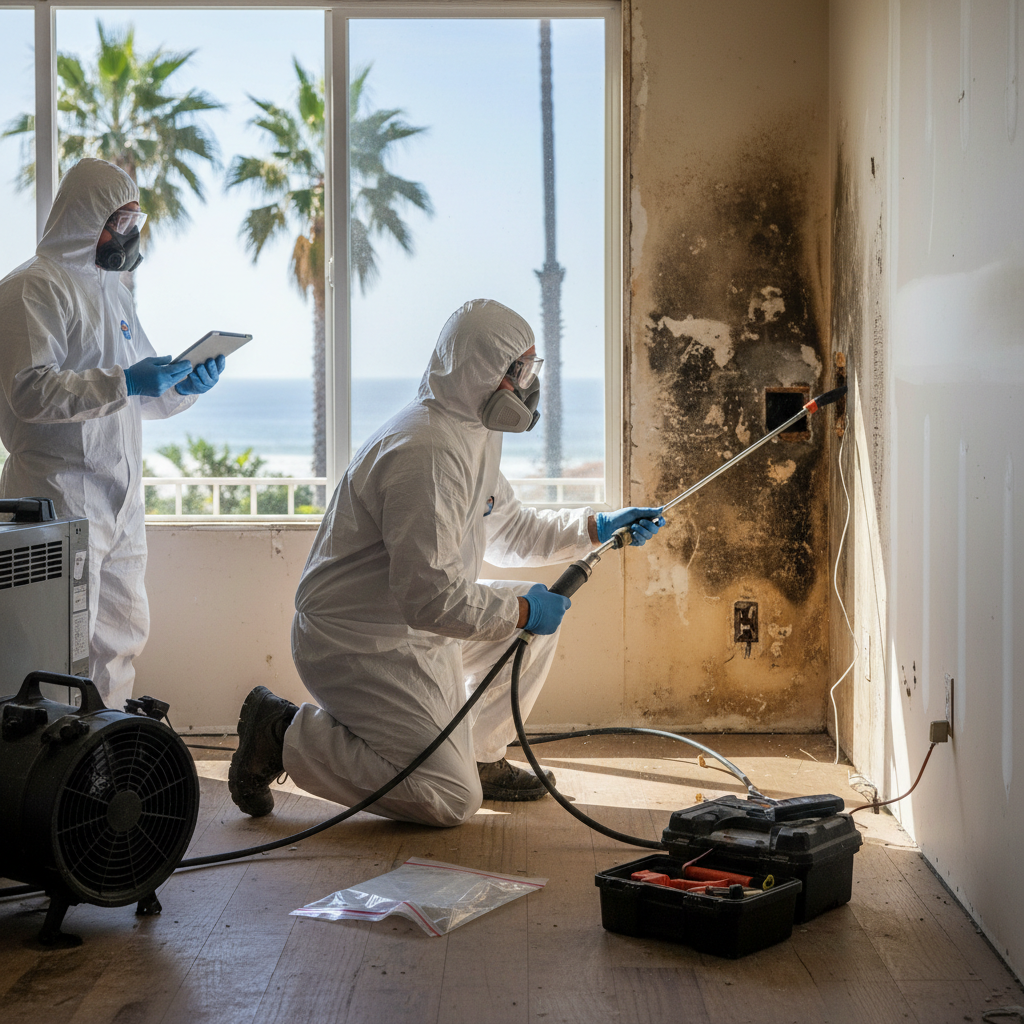 Mold Testing in Oceanside